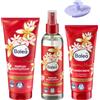 Balea Professional Set da 3 pezzi; Balea Body Lotion Profum Glamorous Moment, 200 ml + crema per le mani Glamorous Moment, 100 ml + profumo Bodyspray Glamorous Moment, 200 ml + bonus: 1 spugna in silicone
