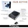 FOCAL ISUB ACTIVE Subwoofer Attivo da 8" (20cm) Piatto sotto sedile Plug e Play