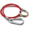 Maypole MP501 - Cavo Breakaway in PVC, 1 m x Ø 3 mm, Colore: Rosso