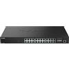 D-Link DMS-1250-28/E switch di rete Gestito L2 2.5G Ethernet (100/1000/2500) Nero [DMS-1250-28/E]