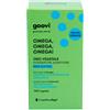 THE GOOD VIBES COM Oro vegetale - Omega, omega, omega! - goovi - 60 perle softgel - Integratore alimentare di acidi grassi essenziali Omega 3 e Omega 6