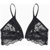 EMPORIO ARMANI Reggiseno a Triangolo Eternal Lace Nero L, Floreale Nero, L