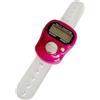 Generic Contatore per dita - Anello clicker digitale | Strumento elettronico di visualizzazione del contatore | Forniture portatili per sport all'aria aperta Golf Escursionismo Pesca Campeggio Allenamento