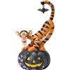 Enesco Disney Jim Shore Tigger Su Zucca Di Halloween Nera Figurina Bat-tastic
