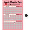 SODIAL 2X(Giochi D' Poster da Grattare per Coppie - 100 Sfide per Appuntament8018