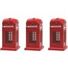 SODIAL 2X(Cabina Telefonica Salvadanaio Salvadanaio Souvenir Ottimo Regalo per I B8203