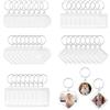 SODIAL 2X(50 con Cornice Pendente, con Cornice In Acrilico5935
