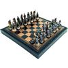 Italfama Set Scacchi Dama Backgammon 3-in-1 Italfama, Tavola In Pelle Sintetica