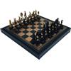 Italfama Set Da Scacchi, Backgammon E Dama EGYPTIAN Dipinto A Mano Italfama