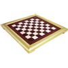 Italfama Scacchiera Artigianale In Legno Cornice Oro 48x48cm Italia