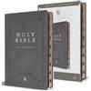 Origen Kids KJV Holy Bible, Giant Print Thinline Large format, Gray Premium Imitation Leathe r with Ribbon Marker, Red Letter, and Thumb Index: King James ... Ribbon Marker, Giant Print Large, Red Letter