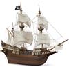 Occre BUCCANEER cod 12002 scale 1:100-assemblaggio necessario-kit di montaggio in legno