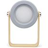 XTYPE Lampada da Tavolo a LED Pieghevole USB Ricaricabile con sensore tattile Torcia Dimmer Switch Desk per la Lettura sul Comodino Campeggio all'aperto (Color : Grey)