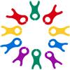 BOBOZHONG Bobina di Filato,10 Pezzi Grande Bobina di Filo in plastica,Bobine di Filo per Punto Croce,avvolgifilo Ricamo,per lavori a Uncinetto,per Macchina da Cucire,Supporto per Filo