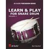 De Haske Learn & Play, Vol. 1 for snare drum
