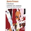 Folio Ecriture Comme Un Couteau [Lingua francese]