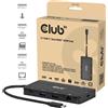 CLUB 3D Club3D USB-C 9in1-HUB >2xHDMI/2xUSB/USB-C/LAN 4K60Hz PD100W retail
