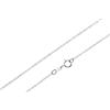 SilverAmber Jewellery Collana Donna a catena sottile in argento 925 - cordoli, traccia, coreana, serpente e altro, vari stili e misure prodotto in Italia GCH