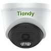 Tiandy Telecamera Turret Super Lite 4MP 2.8mm, PoE, Whitelight - TC-C34XN