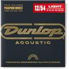 Jim Dunlop DUNLOP - DAP1254 ACOUSTIC PHOSPHOR BRONZE, LIGHT SET/6 Corde in bronzo/fosforo, Scalatura: 12-16 - 24-32 - 42-54
