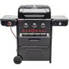 Charbroil Char-Broil Gas2Coal 330 - Barbecue a Gas e Carbone, Edizione Speciale con Piastra