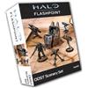 mantic Halo: Flashpoint ODST Scenery Set | Espansione Drop Pod e Torretta Terrain per il gioco di miniature Halo | Pacchetto scenari sul campo di battaglia