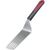 Westmark Paletta da portata, coltello affilato, ampia superficie di appoggio, in plastica/acciaio inox, Gallant, nero/rosso/argento, 29332270