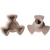 CENPEK 4 accoppiatori per piatto girevole per forno a microonde, 14 mm, supporto guida a rullo con porta a D, lunghezza albero: 14 mm