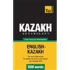 T&P Books Kazakh vocabulary for English speakers - 7000 words