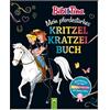 Schwager und Steinlein Bibi & Tina - Mein pferdestarkes Kritzel-Kratzel-Buch: Mit Bambus-Stick. Kratzmotive mit tollen Farbeffekten. Für Kinder ab 5 Jahren