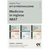 Alpha Test. Medicina in inglese IMAT 2026-2027. Kit di preparazione. Per test di ammissione universitari. Con piattaforma e simulatore online