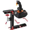 PEIN Gear Mount J-Pein The Steel Supporto da scrivania per sistemi Joystick, acceleratore e hota. Supporta completamente Quasi tutti i dispositivi di controllo della SIM di volo. (Non Incluso)