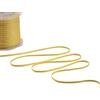 Furlanis - Nastro Doppio Raso, Tessuto Italiano - Zafferano, 3 mm x 50 m