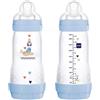 Mam Bamed Baby Italia Mam Biberon Easy Start 320 Ml 4+ Tettarella 3 Maschio