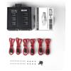 Chieftec CBP-625, piano di interconnessione, nero, 2,5/3,5/5,25", SATA, SATA II, SATA III, Serial Attached SCSI (SAS), SAS, SATA, SATA II, SATA III, 2,5"