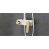 KARAG Colonna doccia ANDARE con doccetta cromata KARAG Finitura: cromo bianco e bronzo,