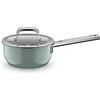 WMF Fusiontec Mineral Pro, Stielkasserolle mit Deckel, 16 cm, Eucalyptus H 3201114168 4000530760647