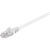 Goobay 300 cavi patch Goobay 68501 CAT 5e, U/UTP, bianchi, 1 m - Conduttore in alluminio rivestito in rame (CCA)