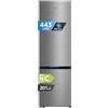 Midea MERB445MIC46 Frigorifero Combinato 442L Space Master Total No Frost, WiFi Smart Control, Compressore Inverter Silenzioso 35dB, Grande Capacità in Dimensioni Standard, 59.5×201×68.8 cm, Inox