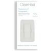 ClearHeal Bende adesive impermeabili sterili trasparenti, 10 cm x 25 cm, 10 pezzi, medicazioni in pellicola per ferite da nuoto e cicatrici cesarie (lunghe con imbottitura)