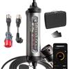 smart Juice Juice Booster 3 Air Basic Set, Mobile Wallbox 11kW con App, Caricabatterie Auto Elettrica con Cavo Ricarica Auto Elettrica Tipo 2, Include Adattatore CEE16 Rosso 3 Fasi + EU Schuko