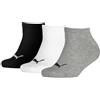 PUMA Sneaker, Calzini Unisex - Bambini e Ragazzi, Nero 969, 27-30 (Pacco da 3)