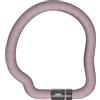 ABUS Lucchetto a catena Goose Lock - lucchetto per bicicletta flessibile e privo di tintinnii in acciaio temprato - spessore 6 mm - con chiave