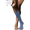 FALKE No. 13 M Kh cotone al ginocchio tinta unita 1 paio, Calzini lunghi Uomo, Blu Royal Blue 6000, 39-40