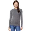 Vincenzo Boretti Maglione-Pullover Elegante Donna, Disegno Classico con Collo-Alto a Costine, Manica-Lunga, Taglio Normale, Caldo - Ideal per Inverno, Autunno, Mezza Stagione Bianco XL