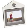 walther design Cornice 13 x 18 cm Cornice Decorativa in Legno a Forma di casa Sogni Cornice Ritratto RK318W