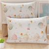 PETTI Artigiani Italiani - Coppia di Federe Cuscino 50x70 cm in Microfibra, Cuscini Arredo Camera da Letto, Divano, Salotto, Set 2 Fodere Copricuscino, Federa Mongolfiera Rosa, 100% Made in Italy