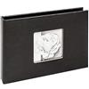 Walther Design Beyond Mini Album, Carta Strutturata, Nero, 12 Fotos 10x15 cm