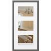 walther design Cornice Grigio 3X 10x15 cm Cornice Galleria Peperoni Cornice in Legno BP315D