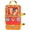 Tataway Bing Proteggisedile portaoggetti Tablet Organizer auto per bambini di colore rosso con i simpatici Bing, Flop, Pando, Sula e Coco
